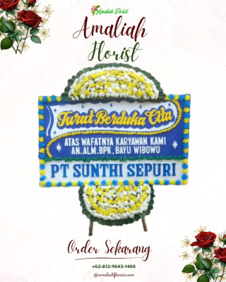 Papan Bunga Duka di Yamoneri