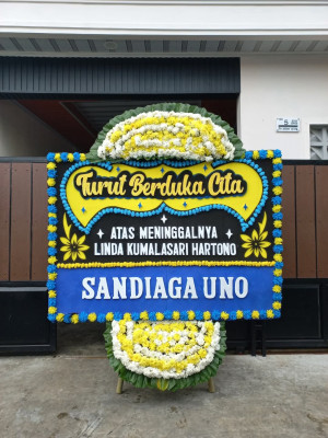 Papan Bunga Duka di Yamoneri